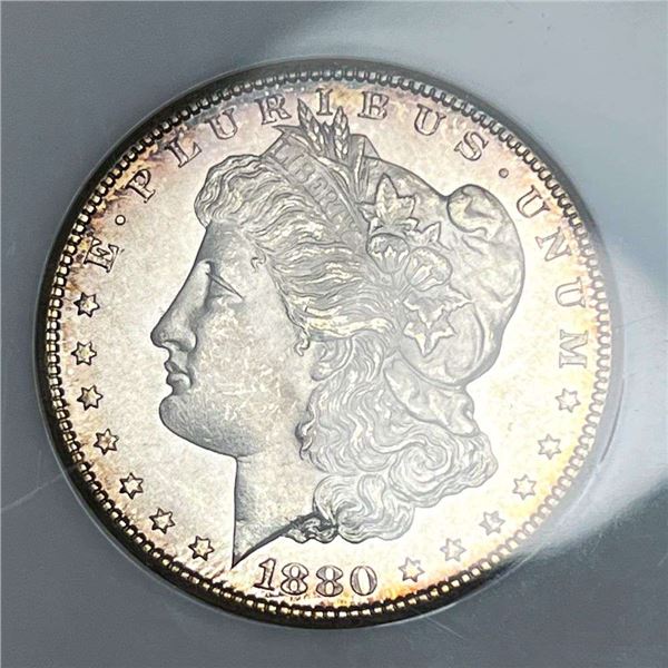 Premium Quality 1880-S Morgan Silver Dollar NGC MS65 Old Fatty