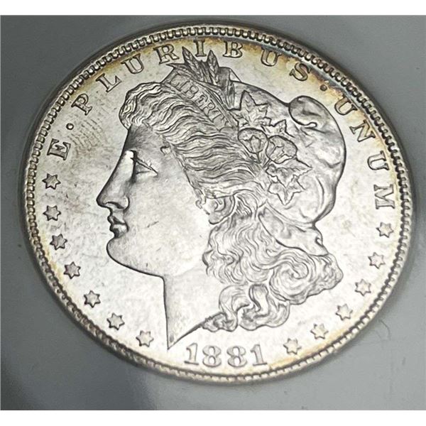 Premium Quality 1881-S Morgan Silver Dollar NGC MS65 Old Fatty
