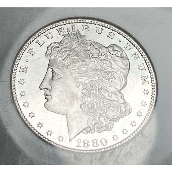Premium Quality 1880-S Morgan Silver Dollar NGC MS66