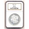 Image 2 : Premium Quality 1880-S Morgan Silver Dollar NGC MS66