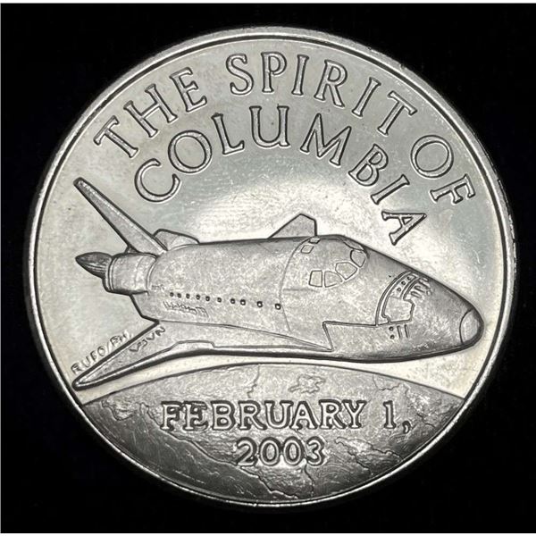 The Spirit of Columbia 1 ozt .999 Silver