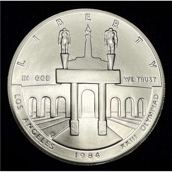 1984-P Olympic Silver Commemorative Dollar