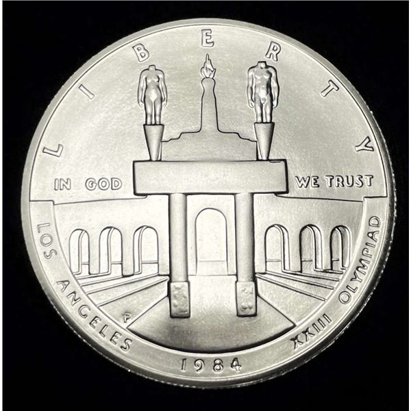 1984-P Olympic Silver Commemorative Dollar