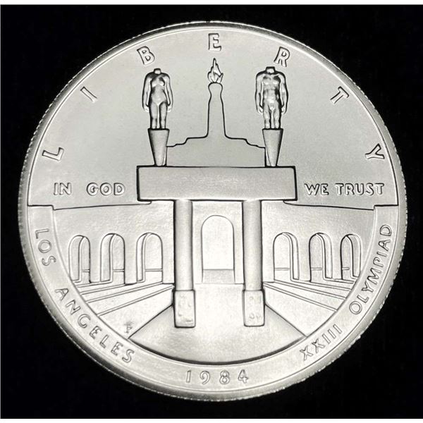 1984-P Olympic Silver Commemorative Dollar