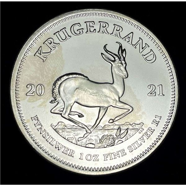 2021 South Africa Krugerrand 1 ozt Silver