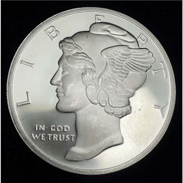 Mercury Dime Design Proof 1 ozt .999 Silver
