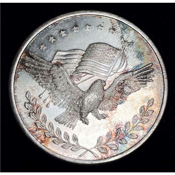 American Flag 1 ozt .999 Silver Trade Unit