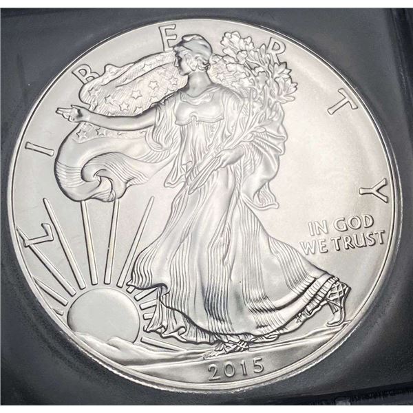 2015(P) American Silver Eagle MS69