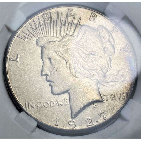 1927 Peace Silver Dollar MS63