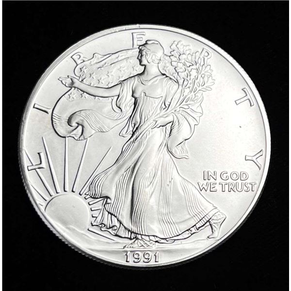 1991 American Silver Eagle