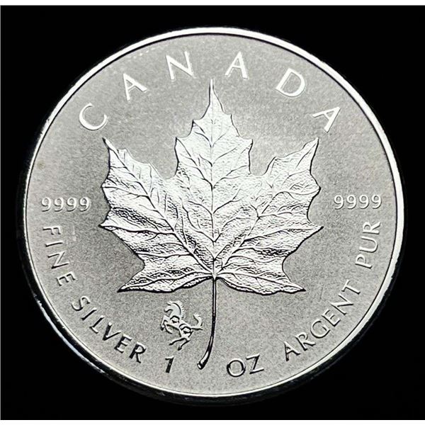 2014 Canada $5 Maple Leaf Reverse Proof 1 ozt .9999 Silver Horse Privy
