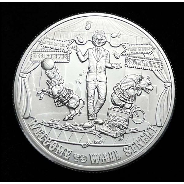 2022 Welcome To Wallstreet "The Awakening" 2 ozt .9999 Silver