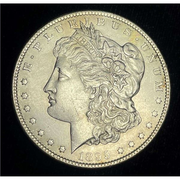 1895-S Morgan Silver Dollar MS63 Details