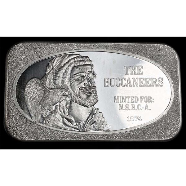 The Buccaneers United States Silver Corporation 1 ozt .999 Silver Bar