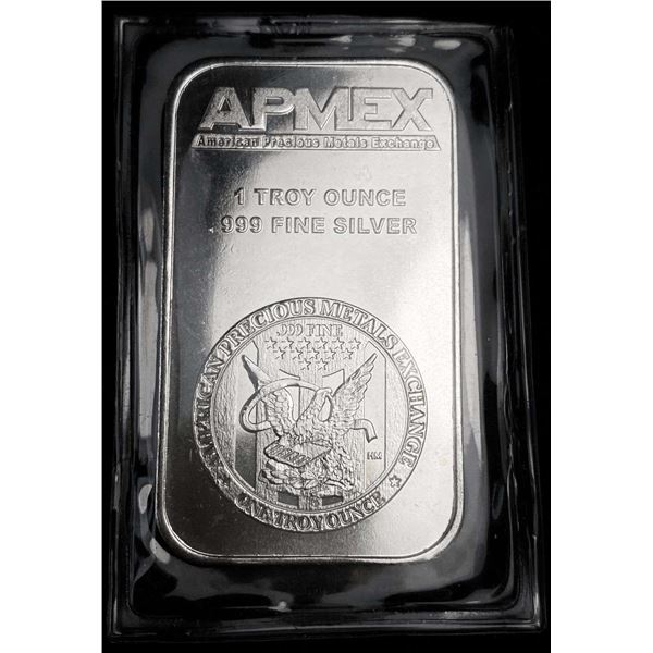 APMEX 1 ozt .999 Silver Bar