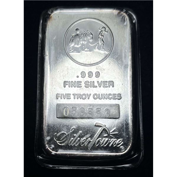 SilverTowne 5 ozt .999 Silver Bar