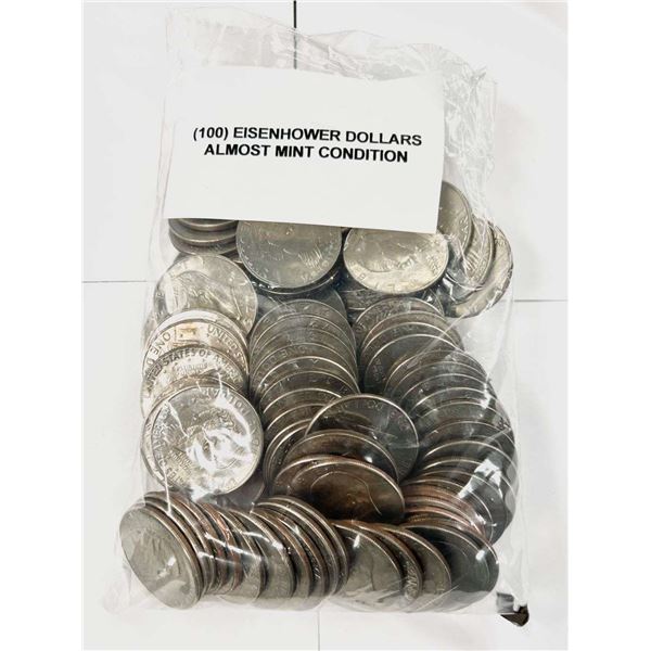 $100 Eisenhower Non-Silver Dollars