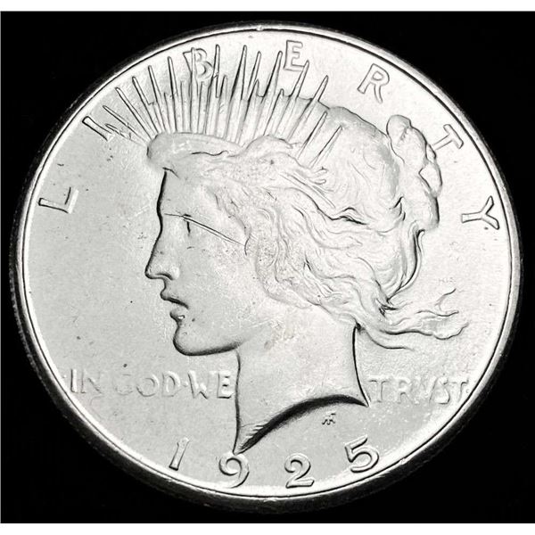 1925-S Peace Silver Dollar MS65 Details