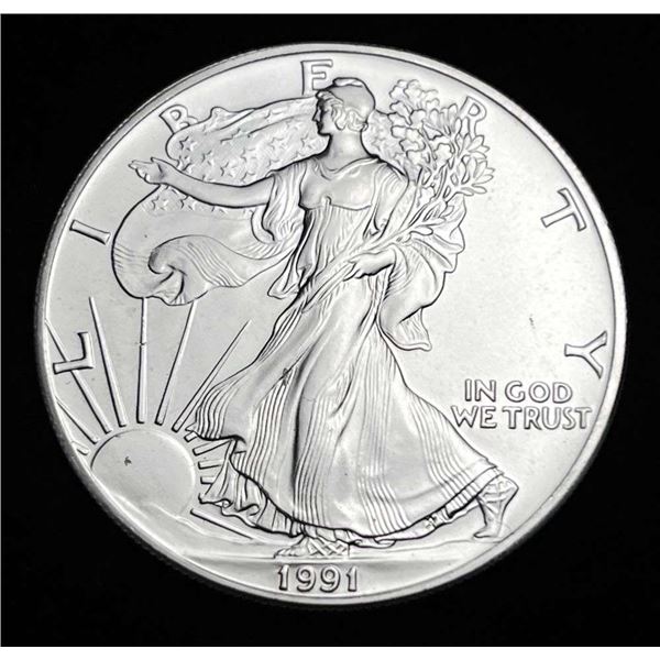 1991 American Silver Eagle