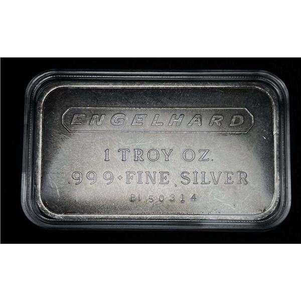 Engelhard 1 ozt .999 Silver Bar