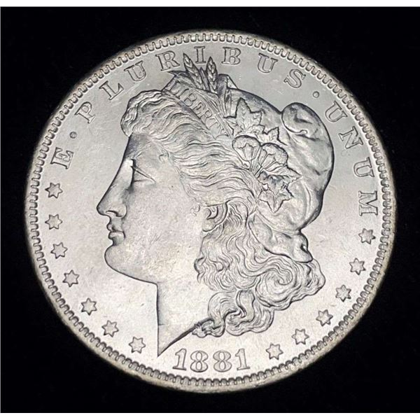 1881-O Morgan Silver Dollar MS63