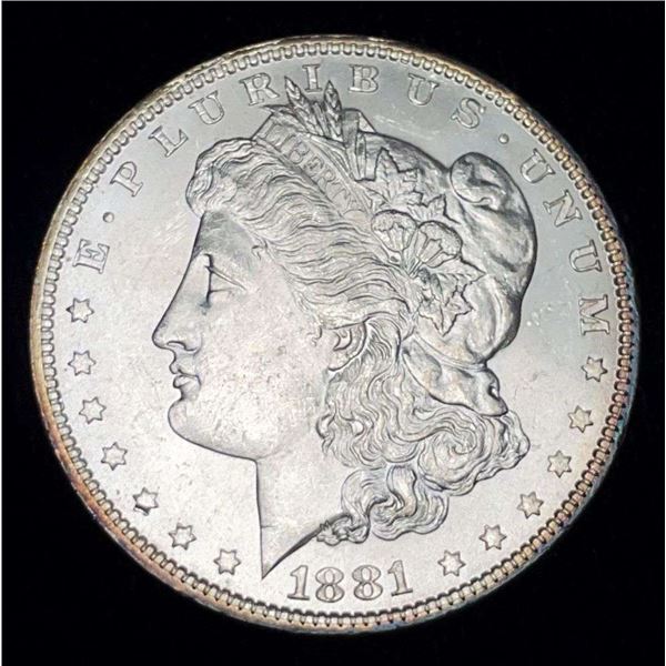 1881 Morgan Silver Dollar MS63