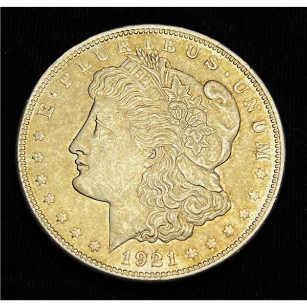 Nice Toning 1921 Morgan Silver Dollar MS63
