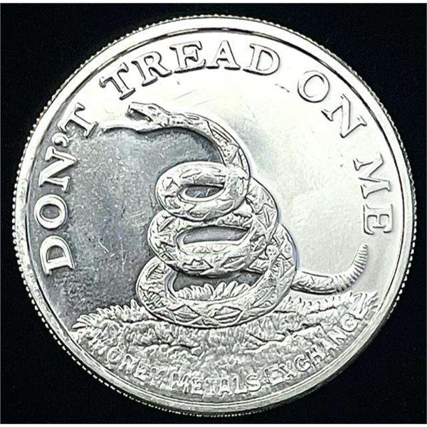 Money Metals Exchange "Don't Tread on Me" 1 ozt .999 Silver