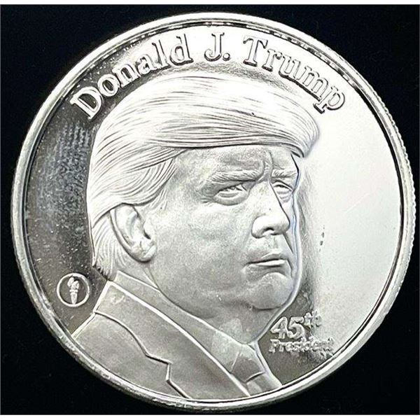 Donald J. Trump / White House 1 ozt .999 Silver