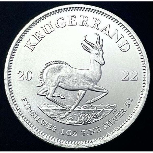 2022 South Africa Krugerrand 1 ozt Silver