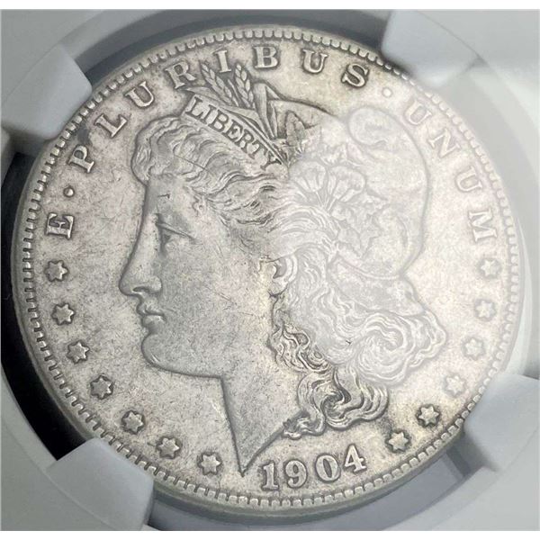 1904-S Morgan Silver Dollar NGC XF40