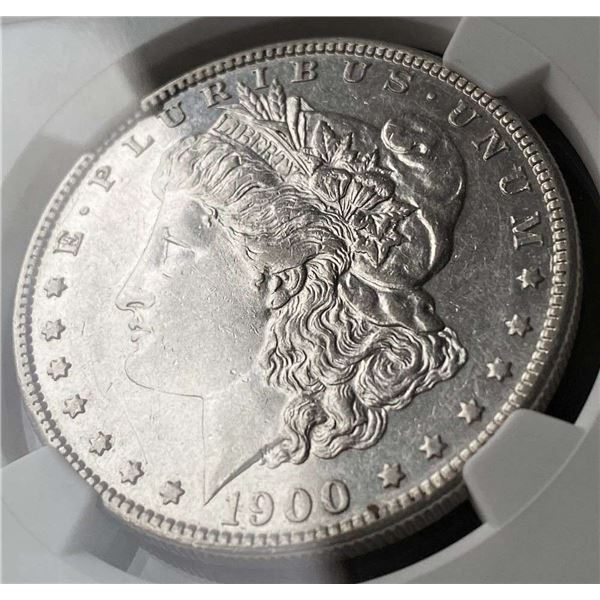1900-S Morgan Silver Dollar NGC AU55