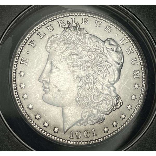 1901-O Morgan Silver Dollar ANACS MS60 Details
