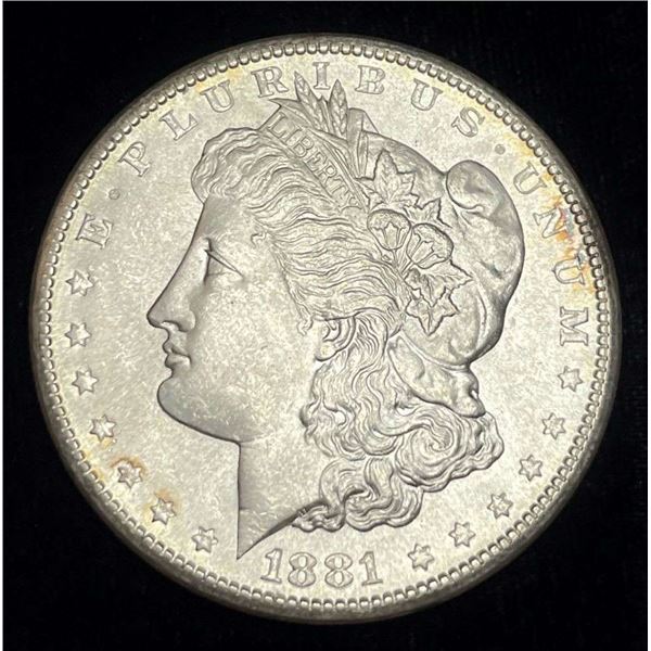 1881-S Morgan Silver Dollar MS63
