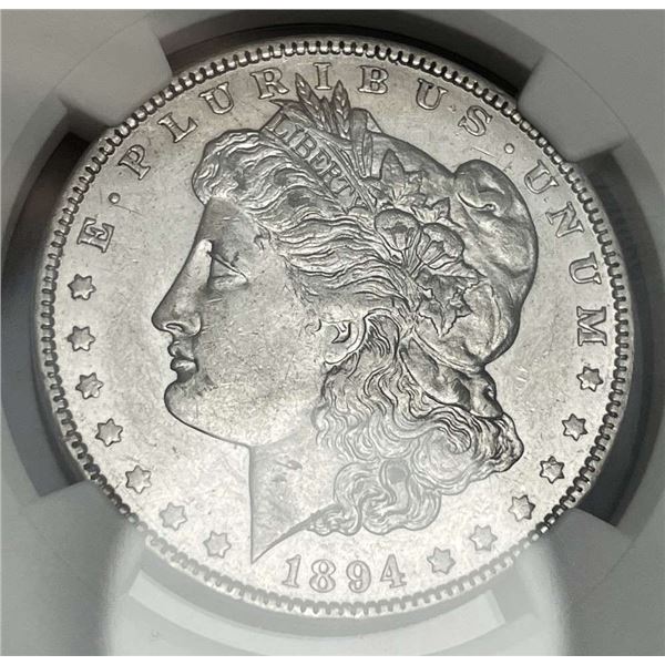 1894-O Morgan Silver Dollar NGC AU53