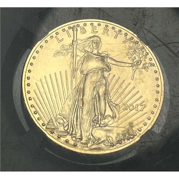 Last Minute! 2017 American Gold Eagle $25 NGC MS70
