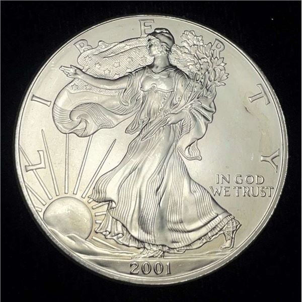 2001 American Silver Eagle