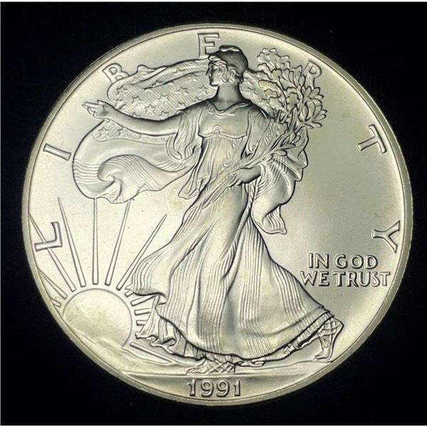 1991 American Silver Eagle