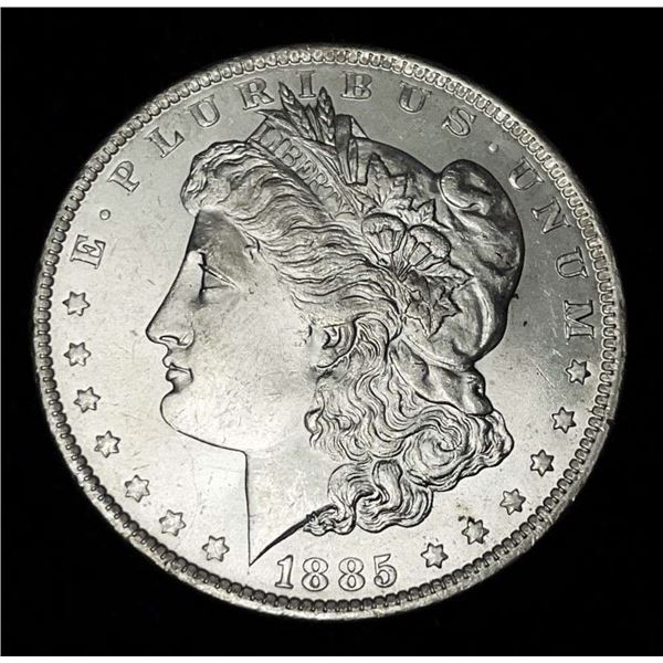 1885-O Morgan Silver Dollar MS63