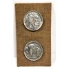 Image 1 : 1914 Giant 2-Sided Buffalo Nickel Model