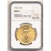 Image 3 : Last Minute! 1927 Gold Saint Gaudens $20 NGC MS65