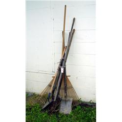 BUNDLE LONG AND SHORT HANDLED TOOLS