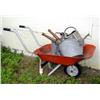 Image 1 : HOMEOWNER'S WHEELBARROW, WATERING CANS, ETC.