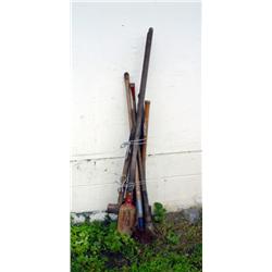 BUNDLE SHORT HANDLED TOOLS INCL SLEDGE