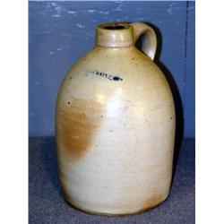 BANGOR MAINE STONEWARE JUG