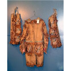 INDIAN COSTUME WITH BEADWORK