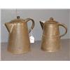 Image 1 : TOLE COFFEE POTS- 2 X THE MONEY