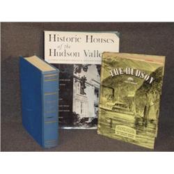 LOT OF 3 BOOKS INCL HISTORIC HOUSES OF THE HUDSON