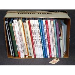 BOX LOT BOOKS ON QUILTS