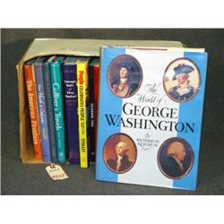 BOX LOT OVERSIZED BOOKS INCL DRESSES AS FINE ART